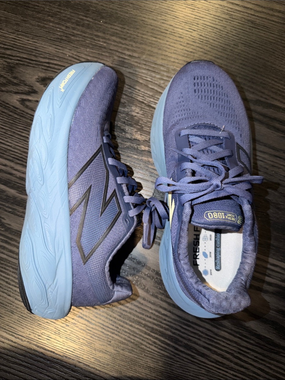 New Balance Women’s Fresh Foam 1080 — Blue Running Shoes